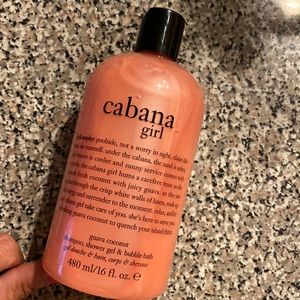 COPY - NEW Philosophy shampoo, Body wash & bubble bath. Cabana Girl guava cocon…